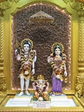 Bhagwan Shri Shankar, Shri Parvatiji and Shri Ganeshji